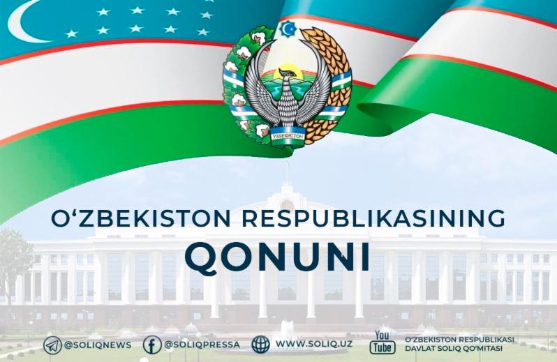 O‘zbekiston Respublikasining Soliq kodeksiga qo‘shimcha va o‘zgartishlar kiritish to‘g‘risida